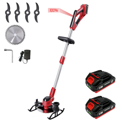 Korunria Cordless Weed Wacker & Edger & Lawn Mower